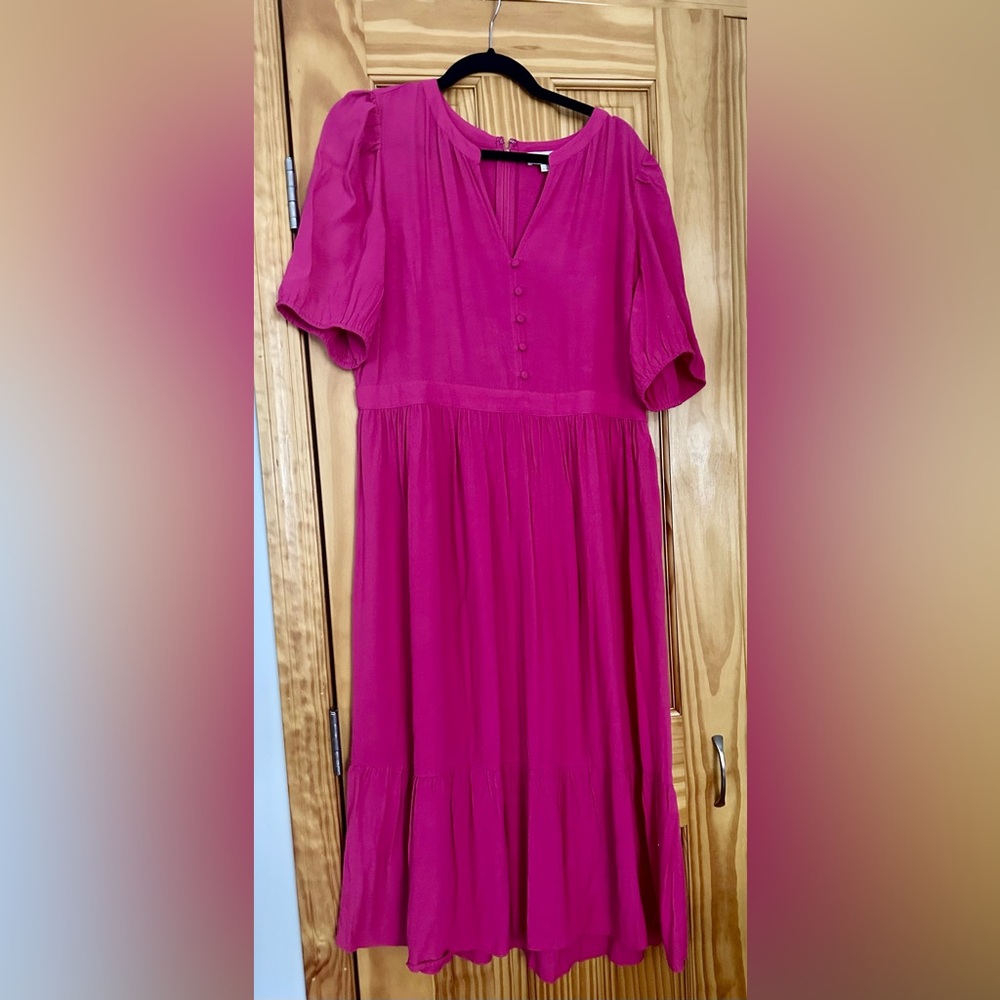 NWT Loft Pink Maxi Dress